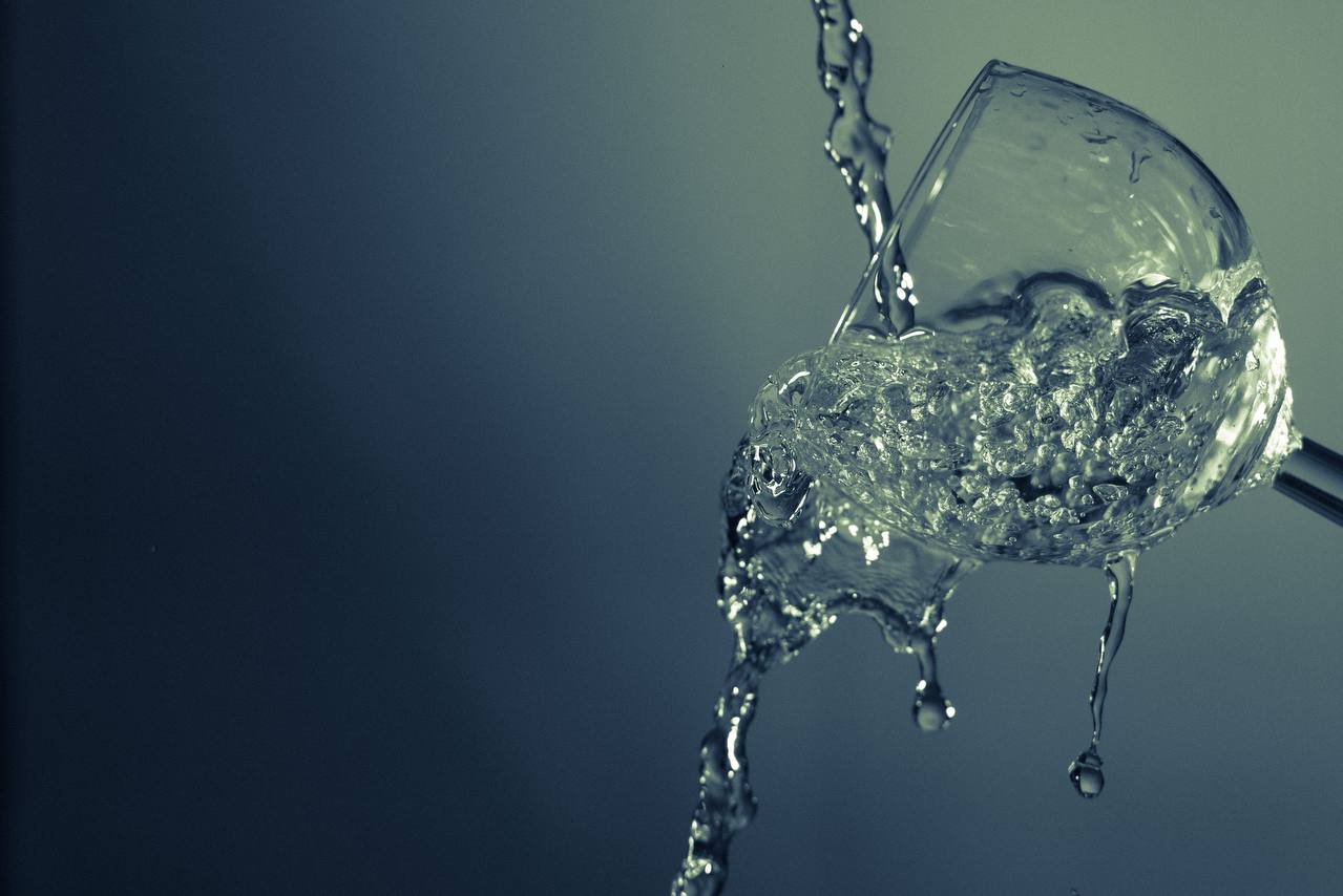 Pure clean drinking water